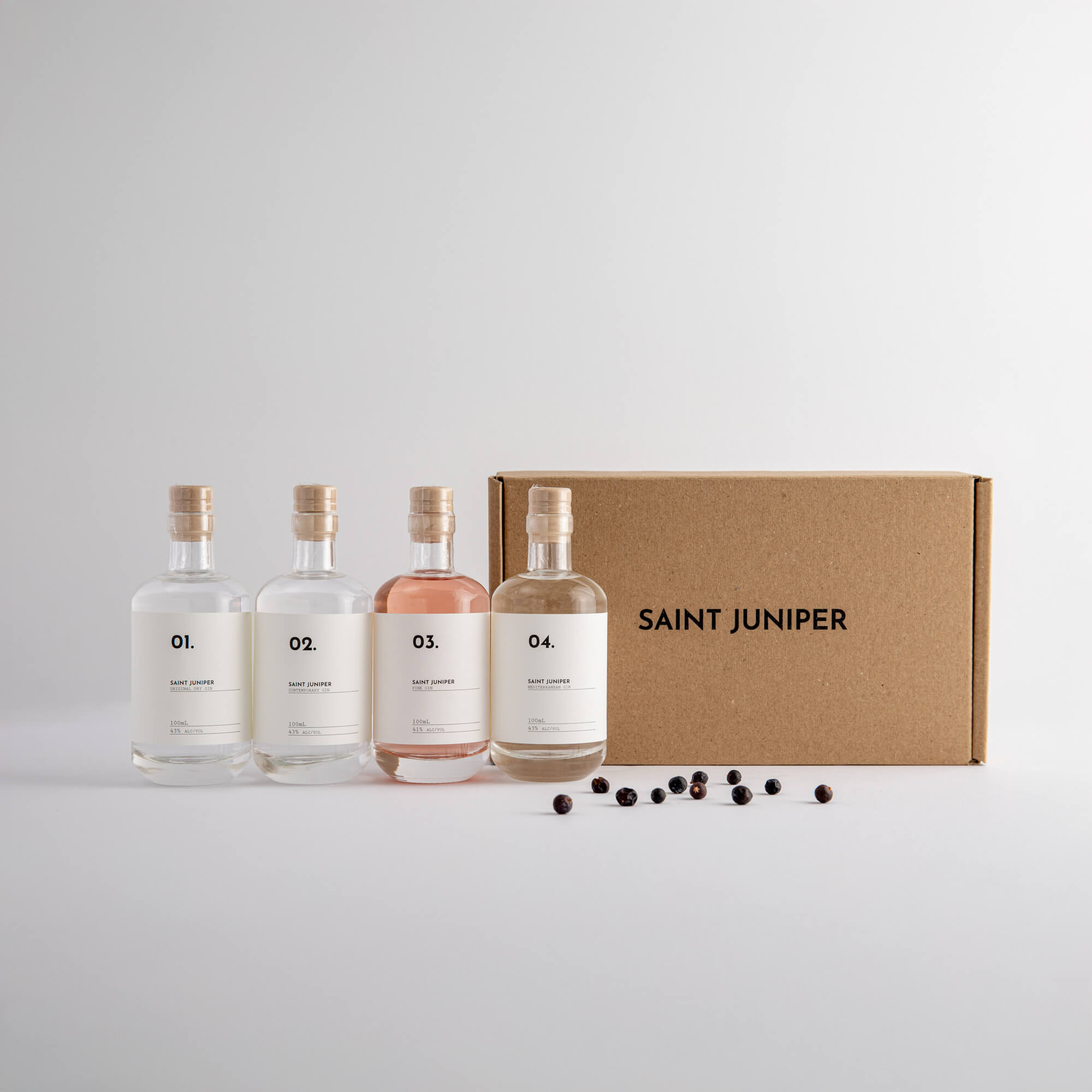 Gin Discovery Set - 4 x 100ml Saint Juniper