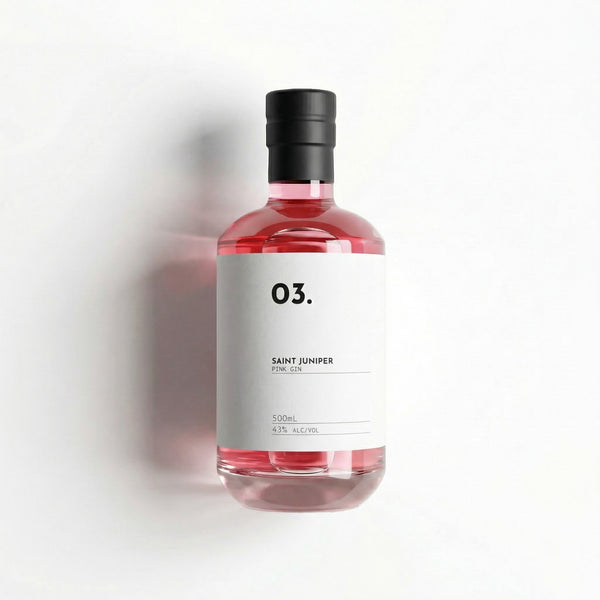 Raspberry Pink Gin - Vibrant & Elegantly Floral - Saint Juniper